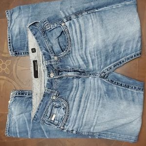 Mens Buckle Jeans